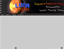Tablet Screenshot of lunalights.be